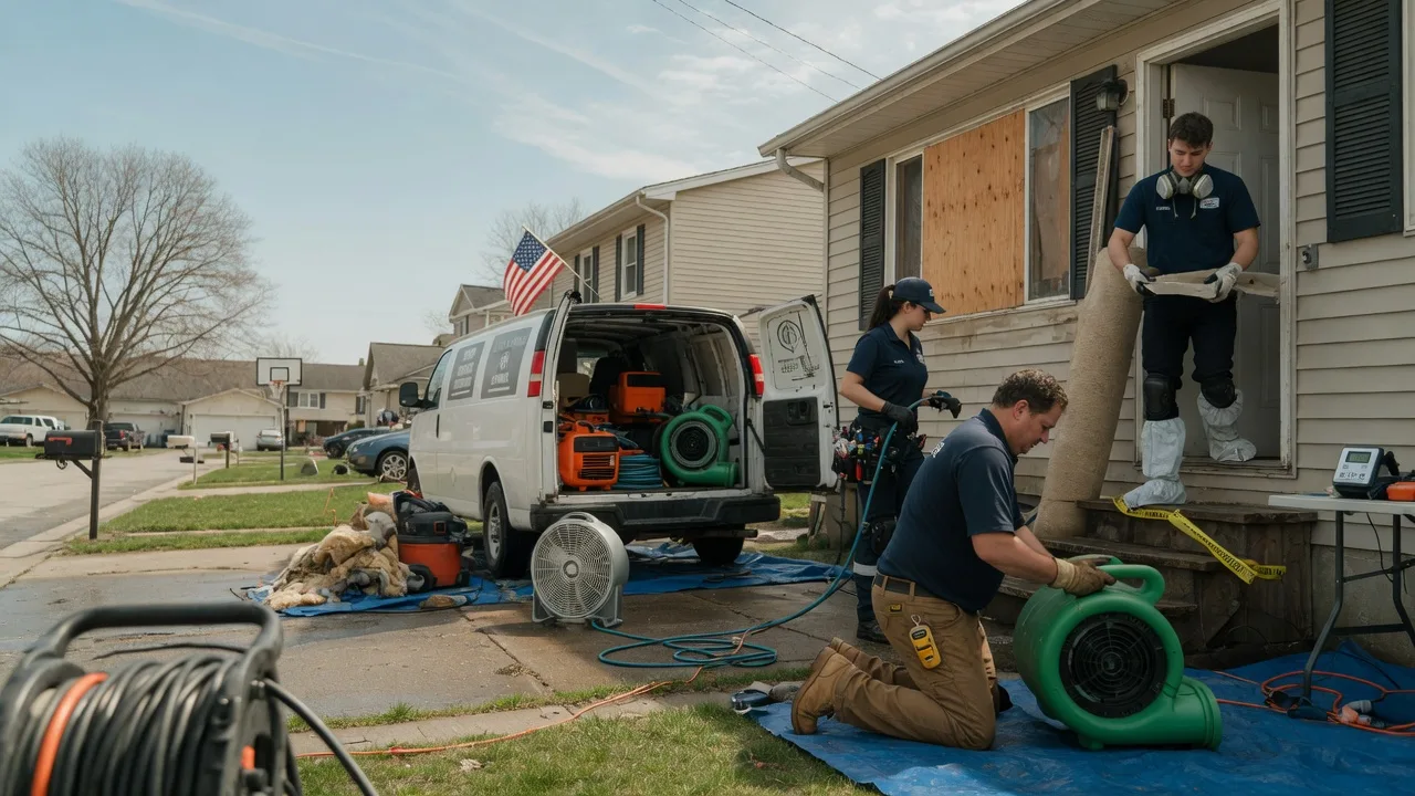 Water Damage Restoration in Chatham, LA near me